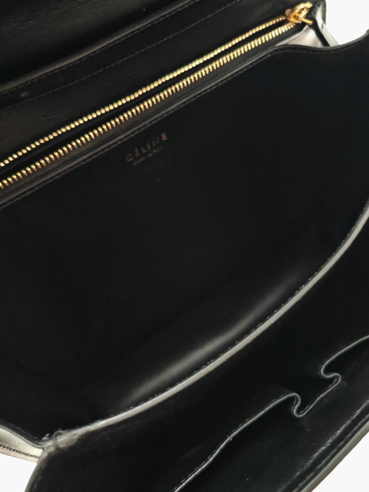 Céline Box Bag in Yellow Python Embossed Leather with Gold Hardware