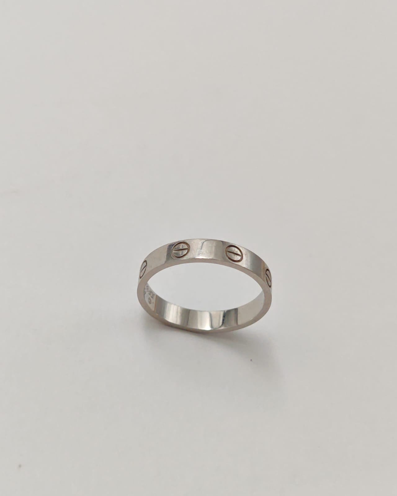 Cartier Love Ring in Platinum 950 – Size 57 – With Certificate and Box