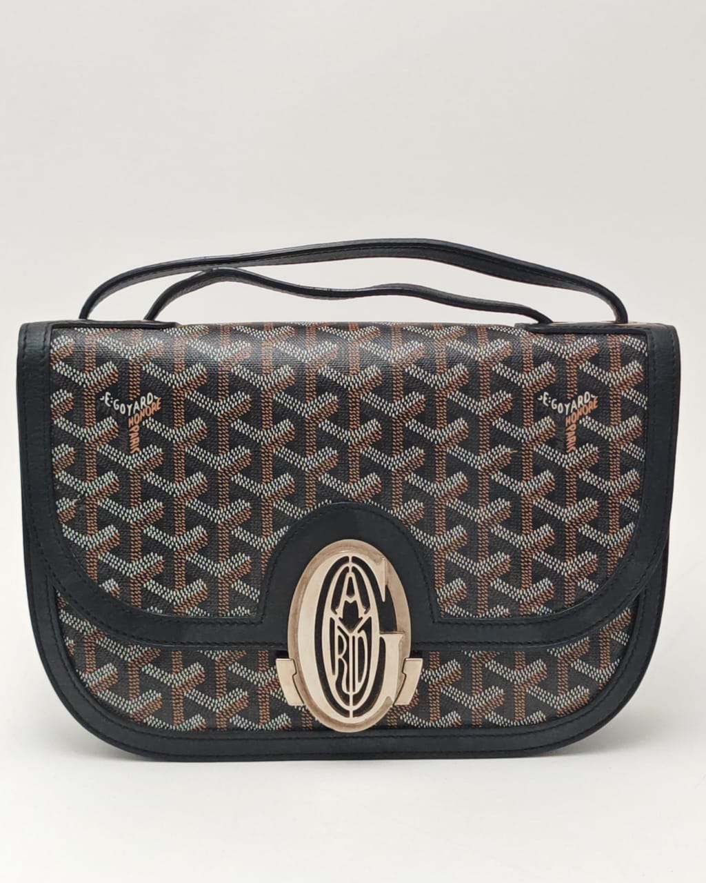 Goyard Saigon PM – Vintage Structured Handbag