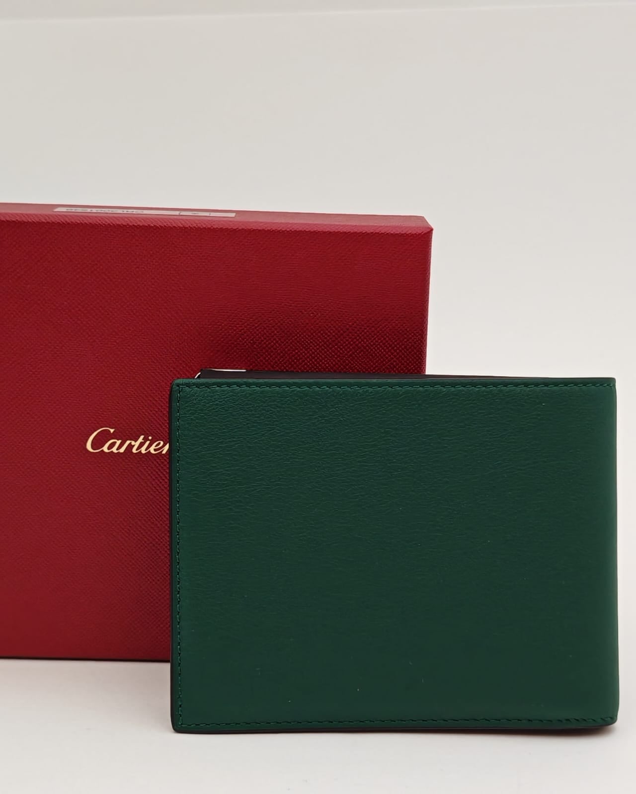 Cartier Must de Cartier 6CC Card Holder – Green Leather
