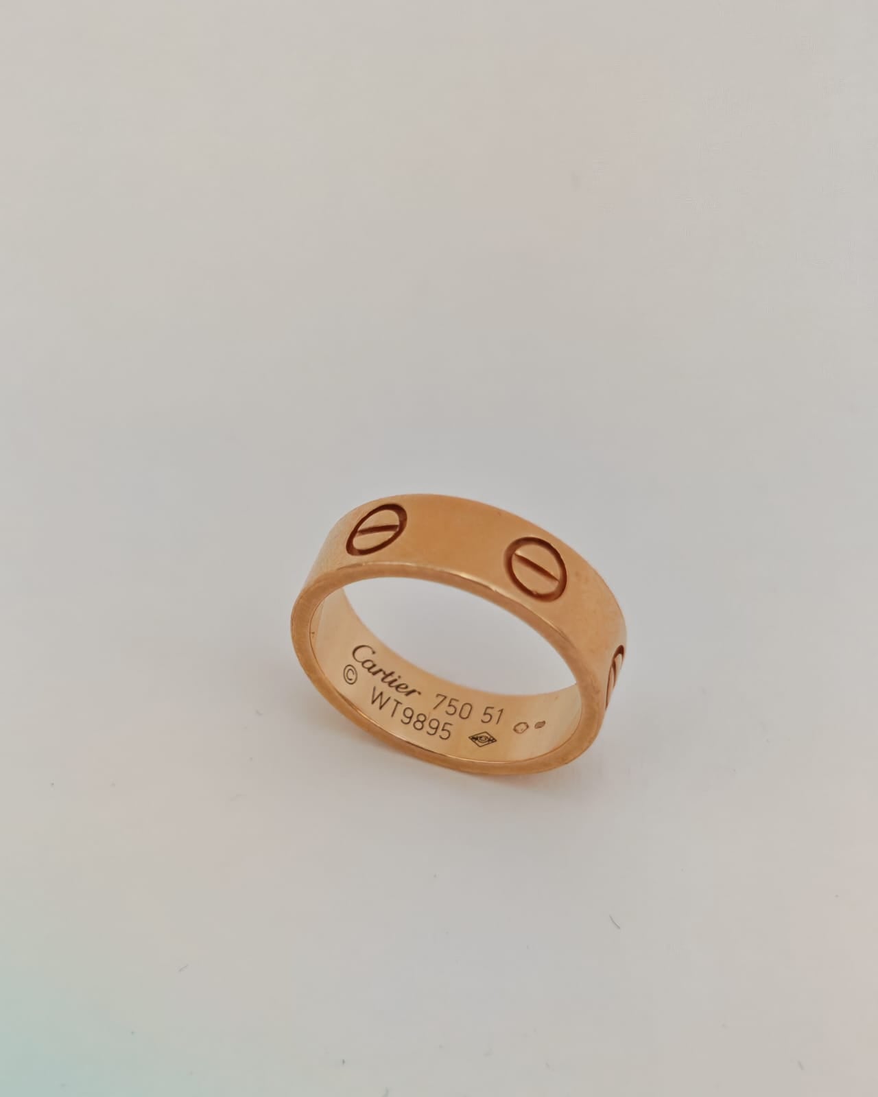 Cartier Love Ring in 18K Yellow Gold (Size 51)