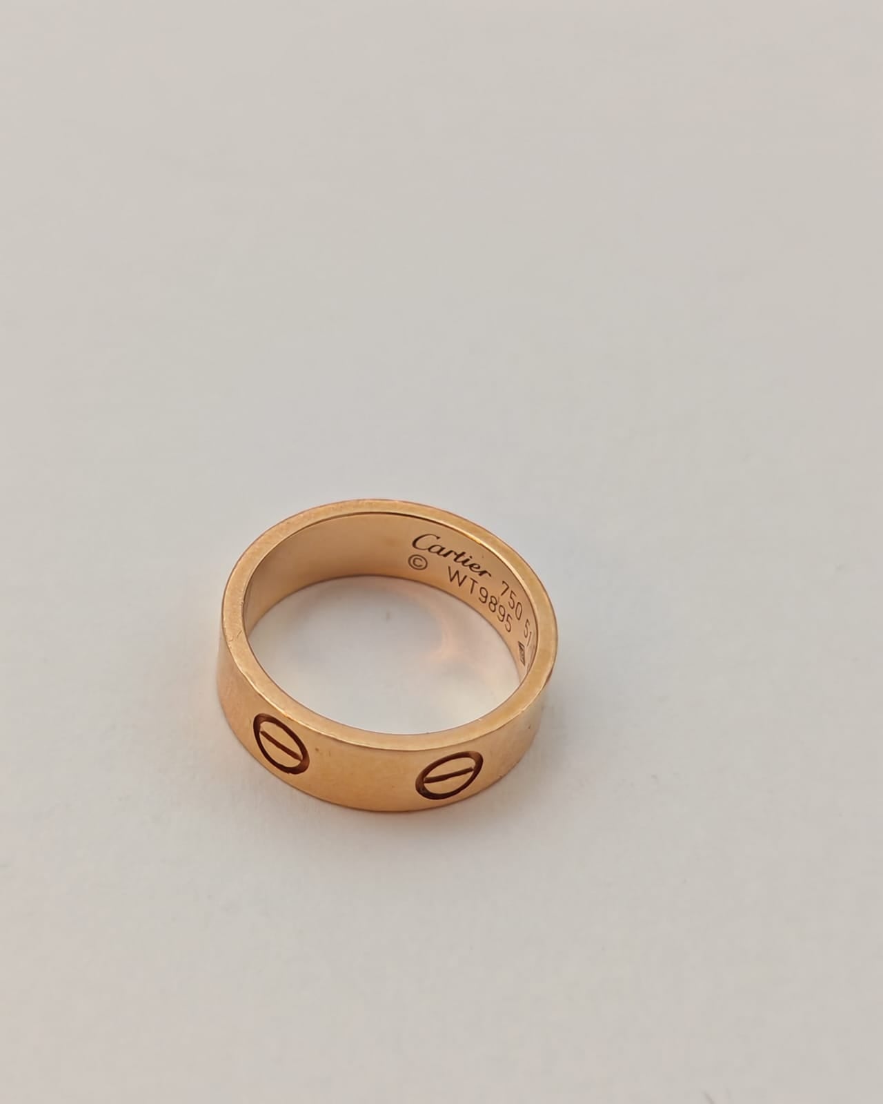 Cartier Love Ring in 18K Yellow Gold (Size 51)