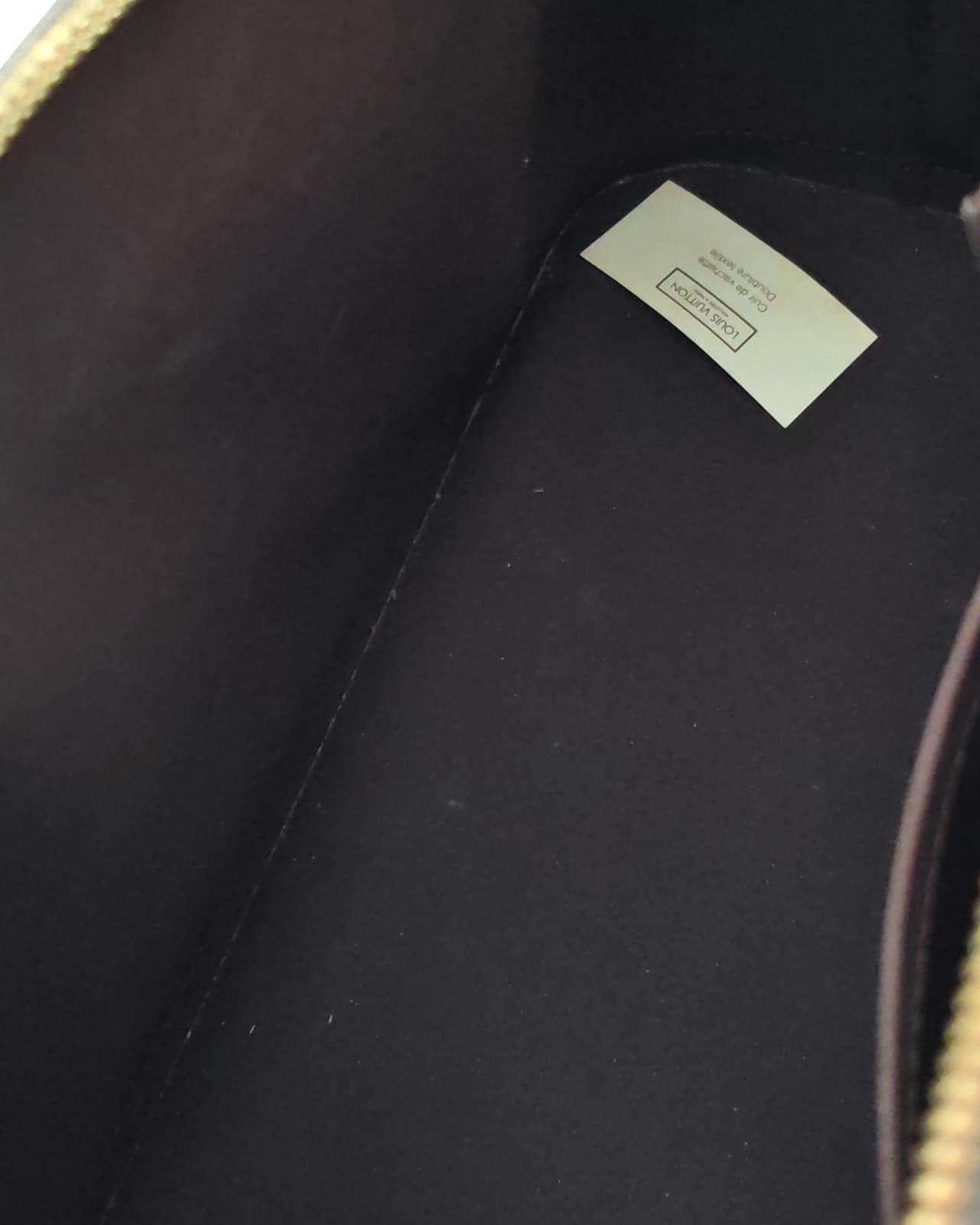 LOUIS VUITTON ALMA GM – MONOGRAM VERNIS AMARANTE