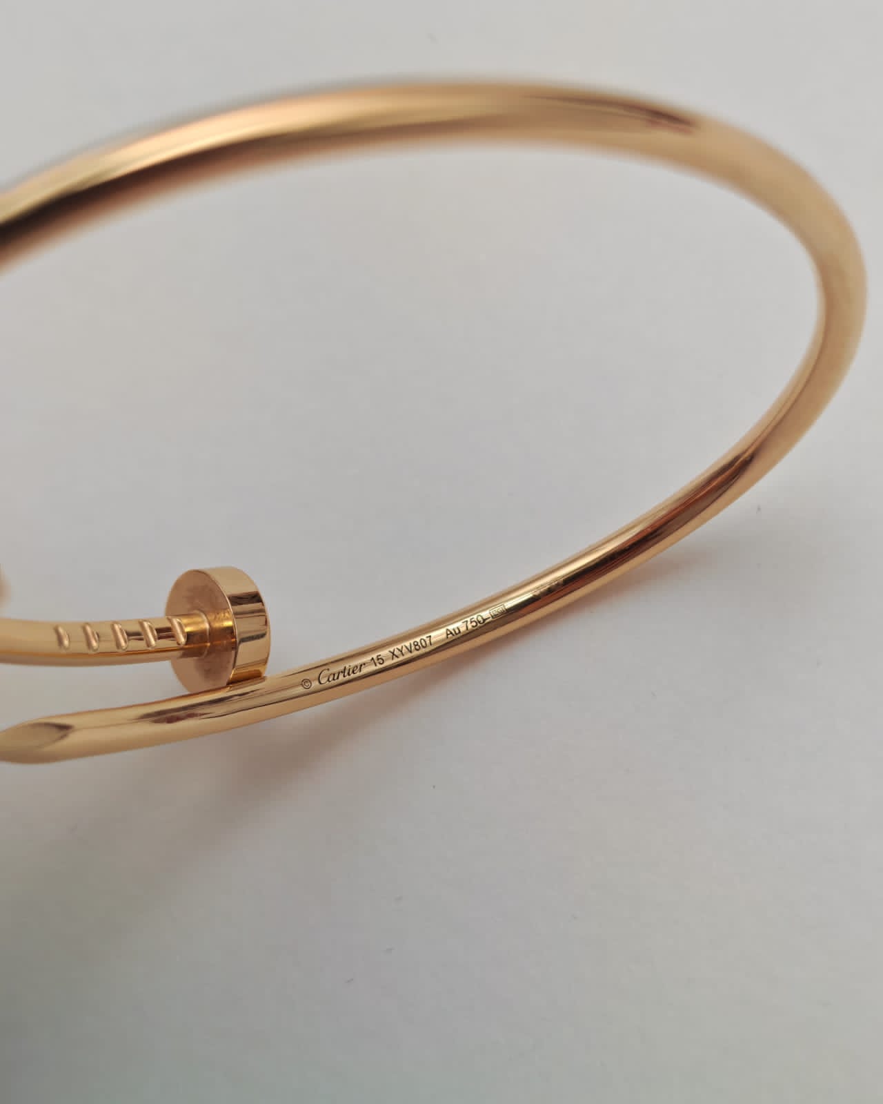 Cartier Juste un Clou Bracelet 18K Gold – Size 15