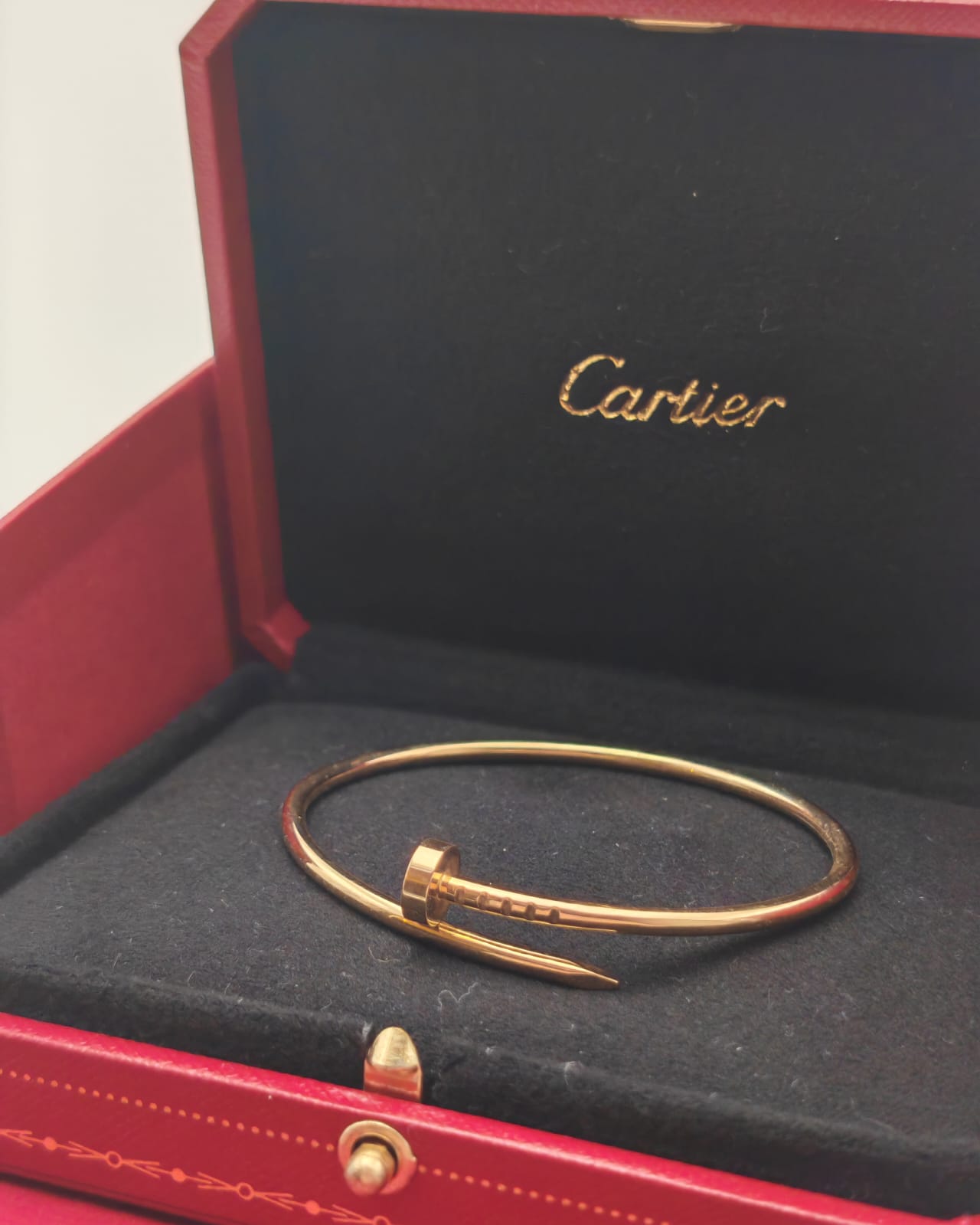 Cartier Juste un Clou Bracelet 18K Gold – Size 15