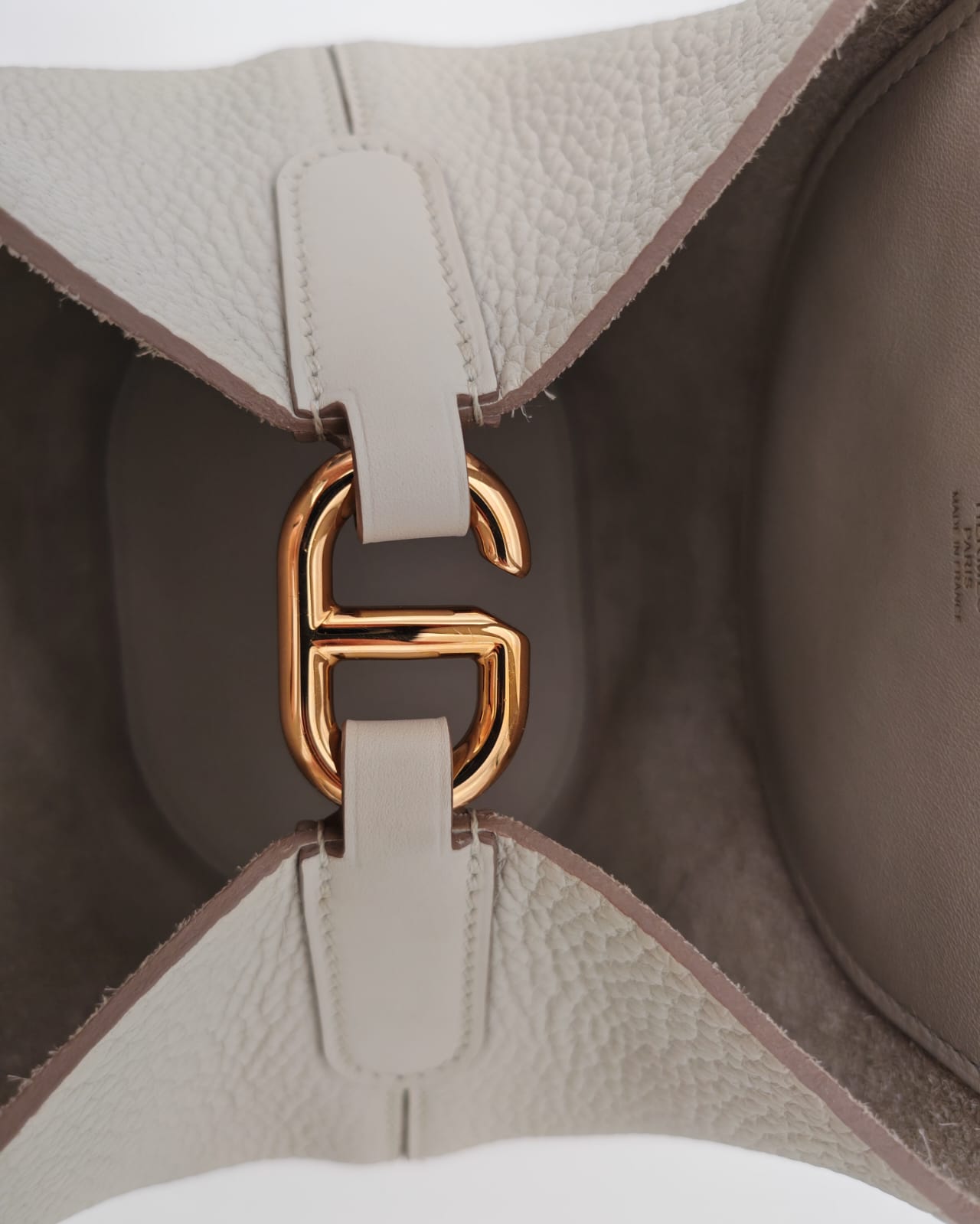 Hermès In-The-Loop 18 Bag – Beton Clemence Leather with Gold Hardware