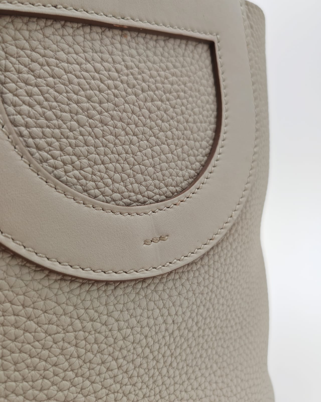 Hermès In-The-Loop 18 Bag – Beton Clemence Leather with Gold Hardware