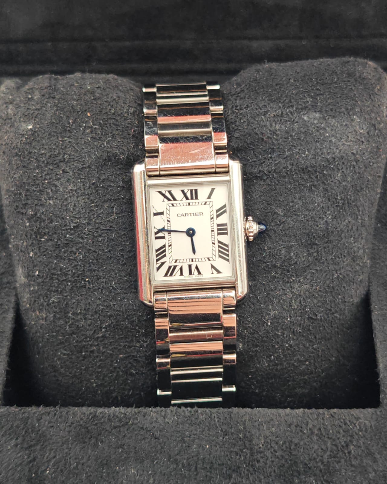 Cartier Tank Must Small Model – Steel, Quartz Movement