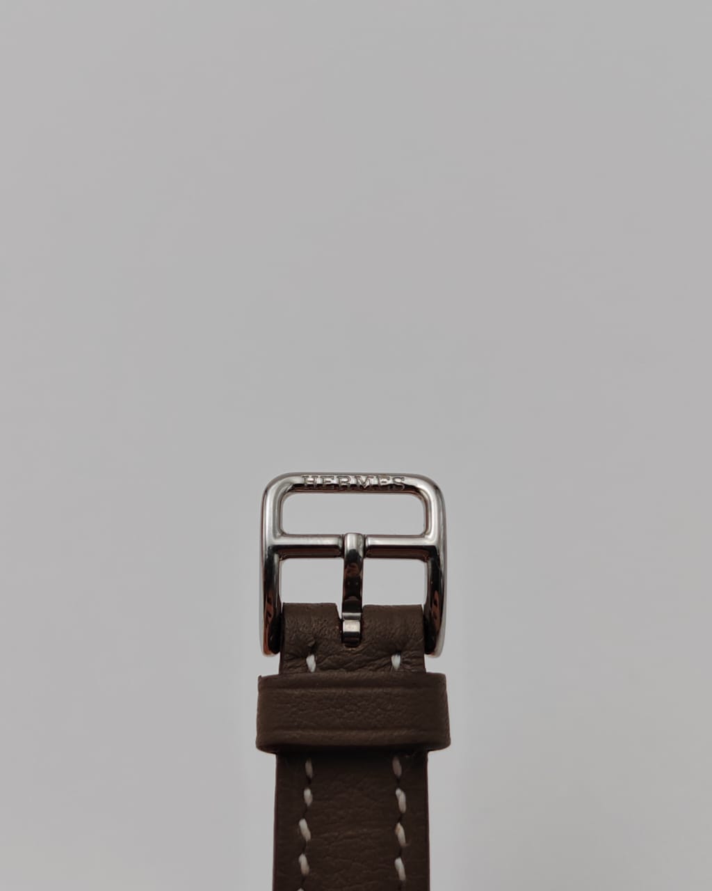 Hermès Heure H Watch – XS, Steel with Diamonds & Swift Calf Leather Strap