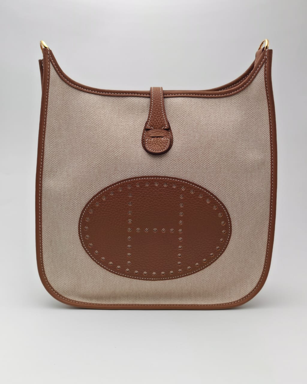 Hermès Evelyne III PM Bag – Toile H & Barenia Leather