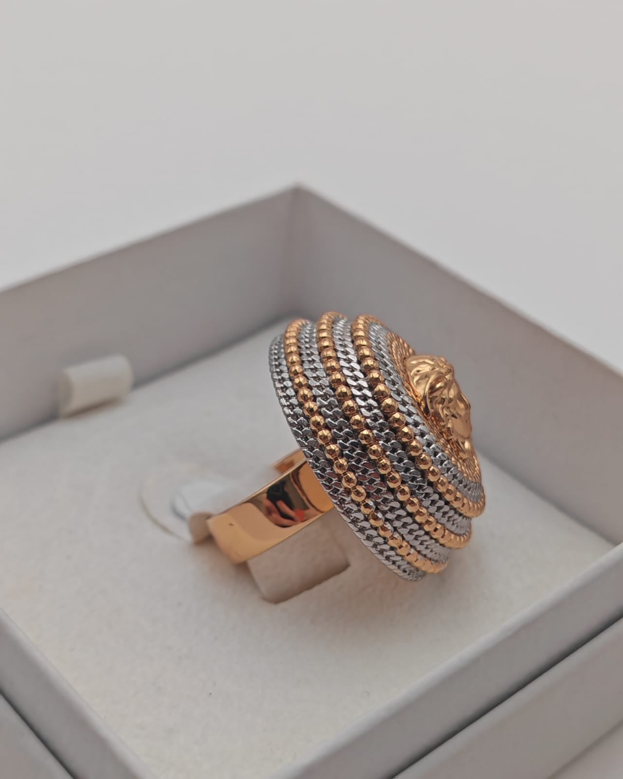 Versace Medusa Statement Ring