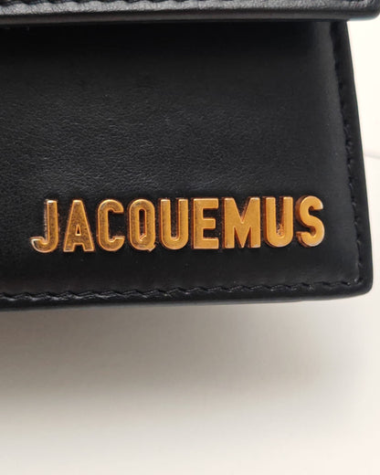 Jacquemus Le Chiquito Mini – Black Leather with Gold Logo
