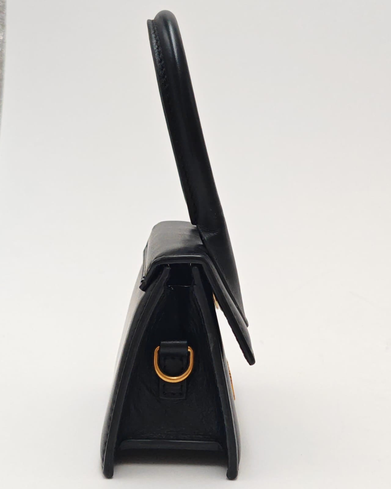 Jacquemus Le Chiquito Mini – Black Leather with Gold Logo