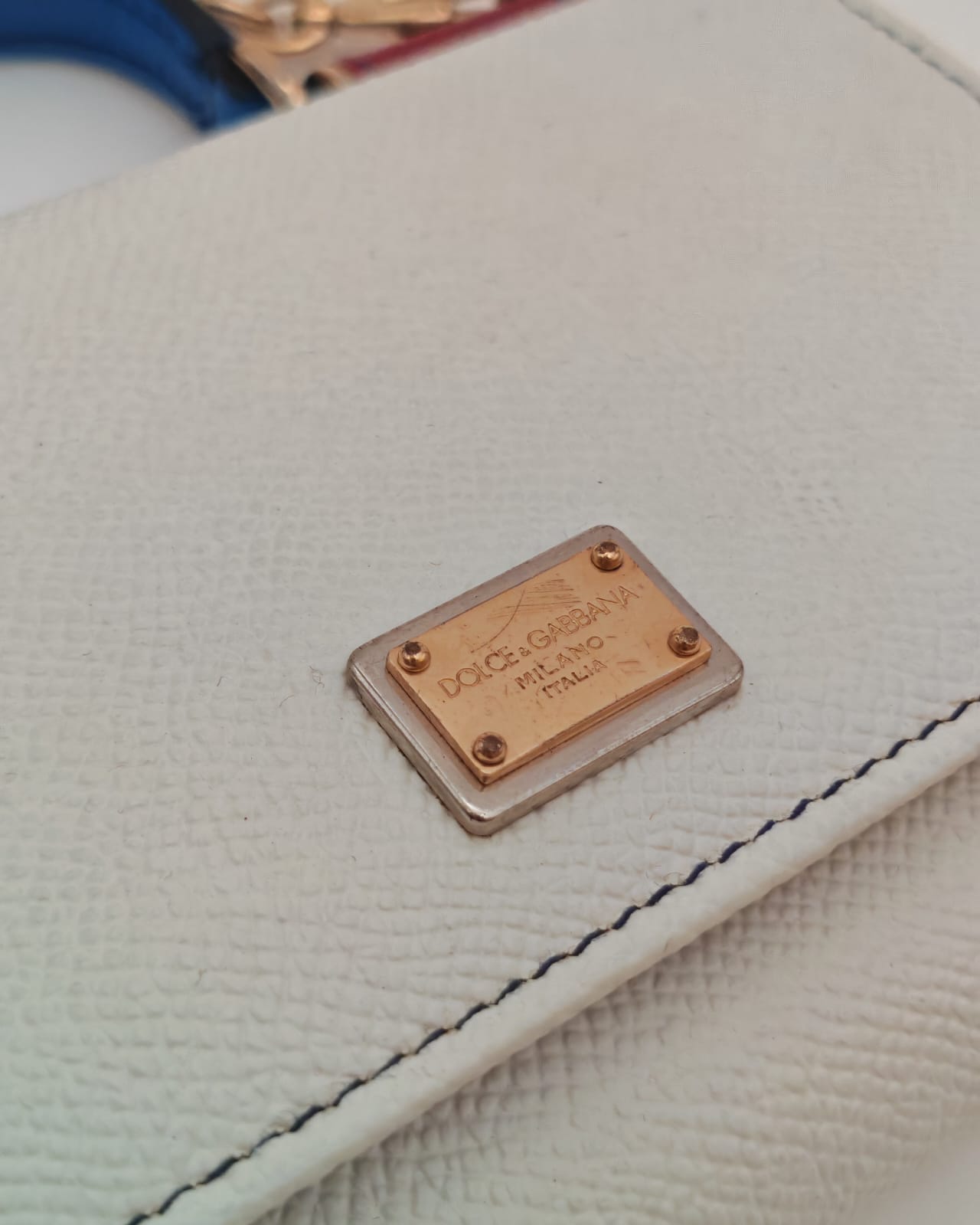 Dolce & Gabbana Mini Dauphine Leather Chain Bag