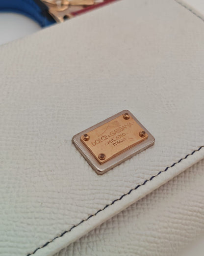 Dolce & Gabbana Mini Dauphine Leather Chain Bag