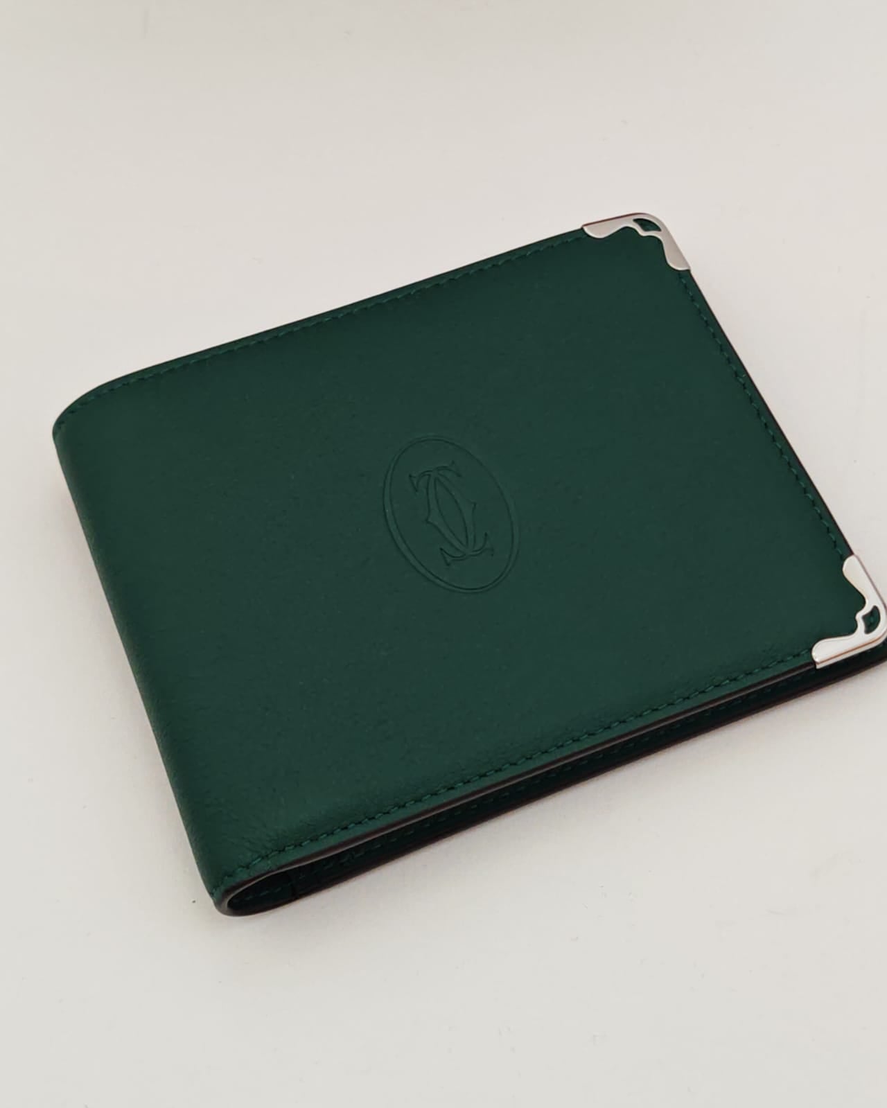 Cartier Must de Cartier 6CC Card Holder – Green Leather
