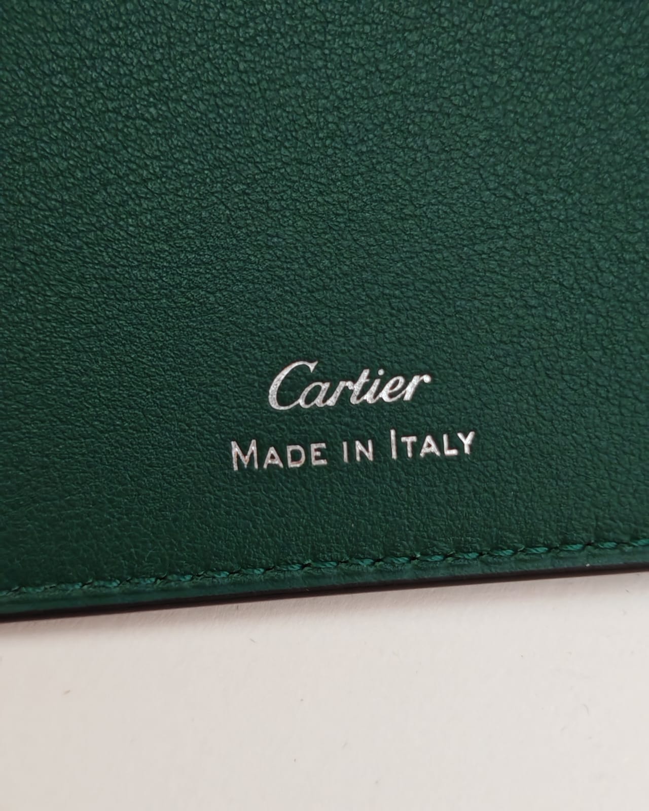 Cartier Must de Cartier 6CC Card Holder – Green Leather