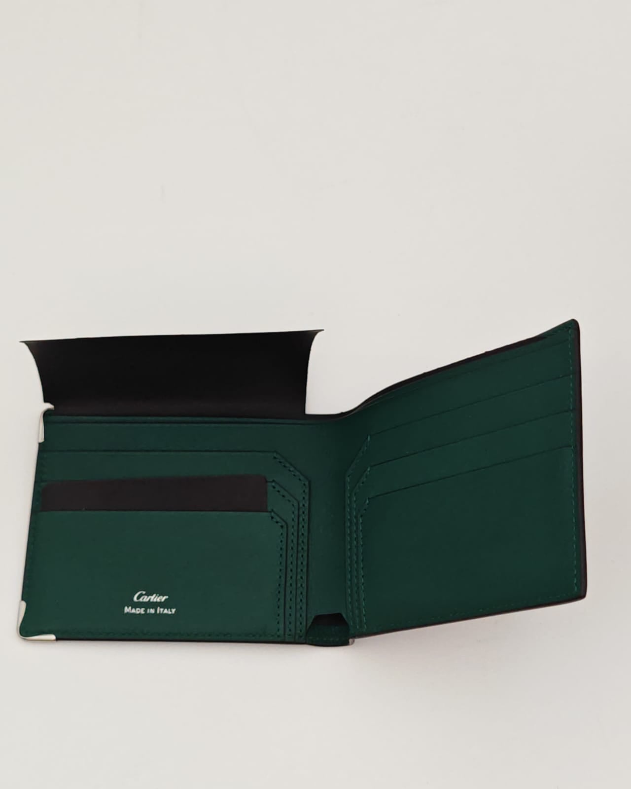 Cartier Must de Cartier 6CC Card Holder – Green Leather