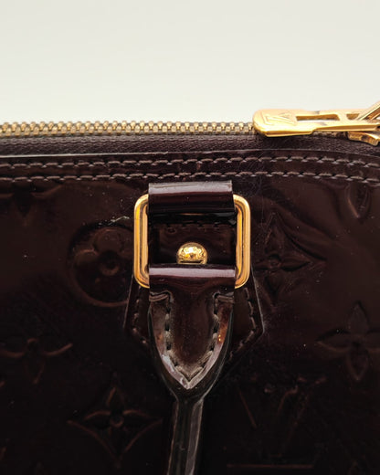 LOUIS VUITTON ALMA GM – MONOGRAM VERNIS AMARANTE