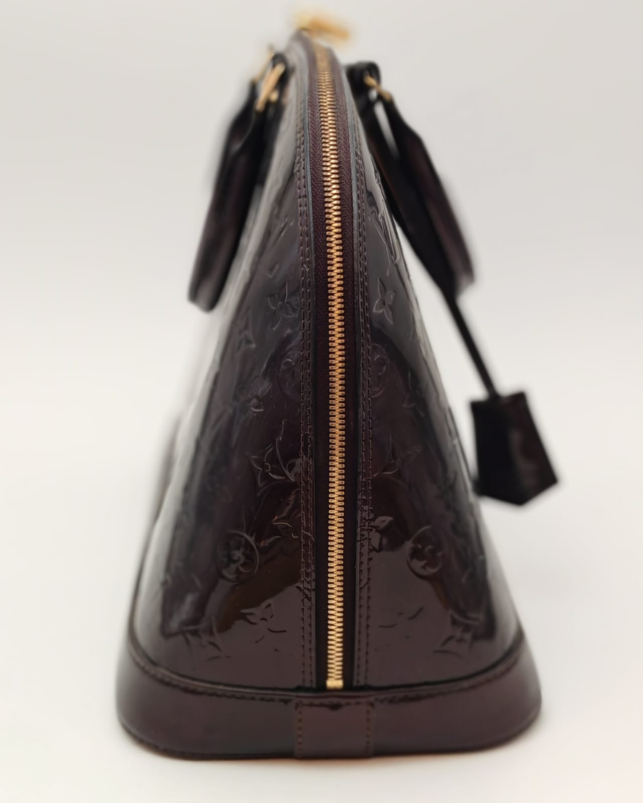 LOUIS VUITTON ALMA GM – MONOGRAM VERNIS AMARANTE
