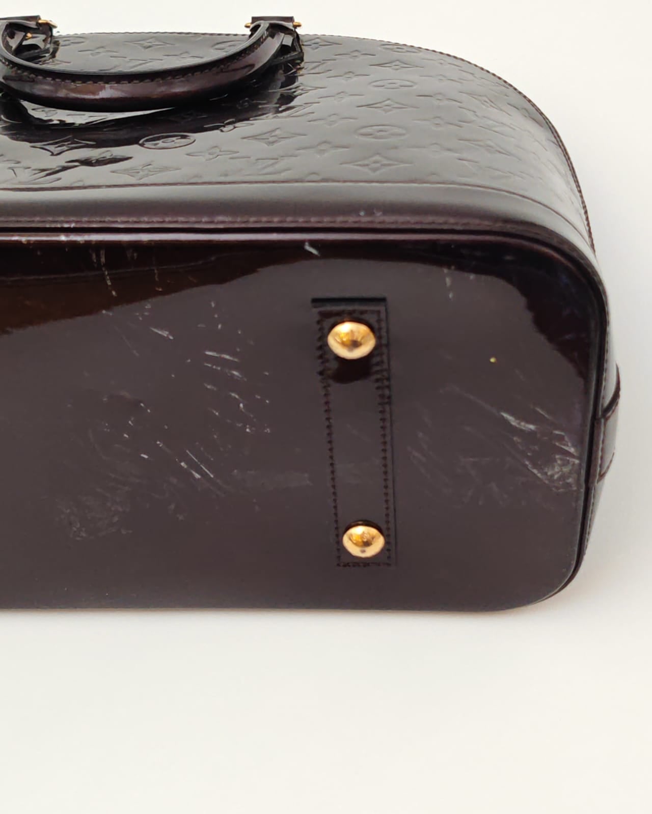 LOUIS VUITTON ALMA GM – MONOGRAM VERNIS AMARANTE