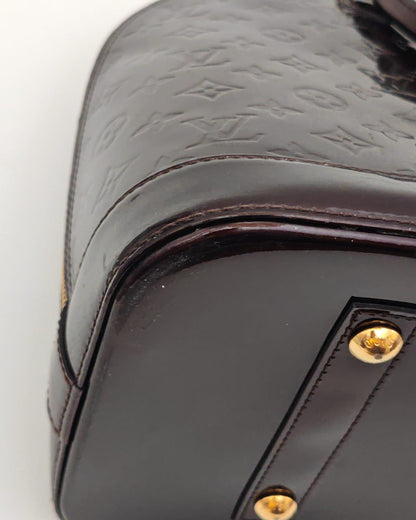 LOUIS VUITTON ALMA GM – MONOGRAM VERNIS AMARANTE