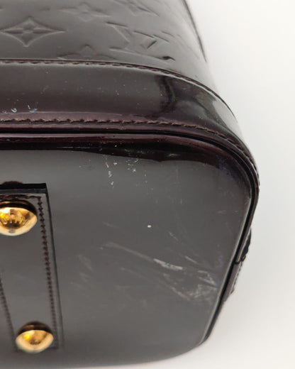 LOUIS VUITTON ALMA GM – MONOGRAM VERNIS AMARANTE