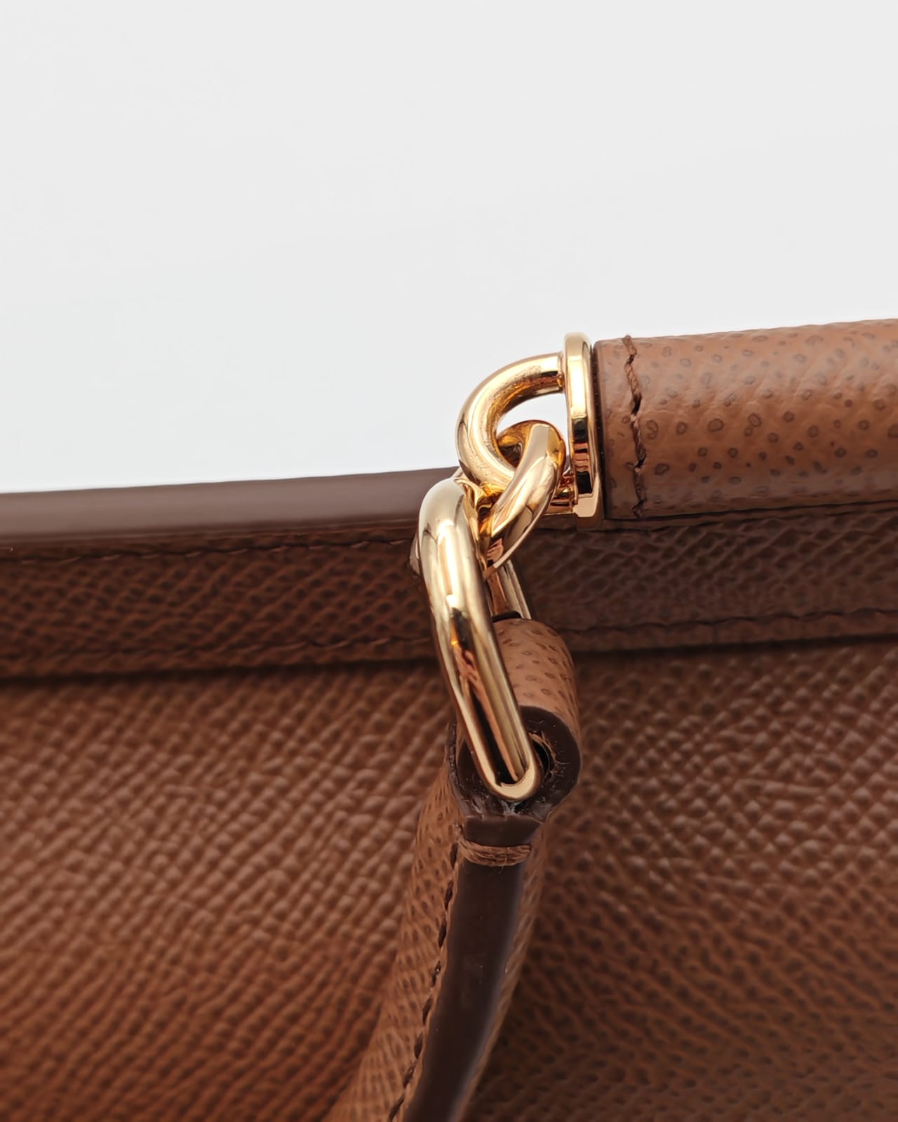 Dolce & Gabbana Medium Sicily Top Handle Bag – Brown Dauphine Calfskin