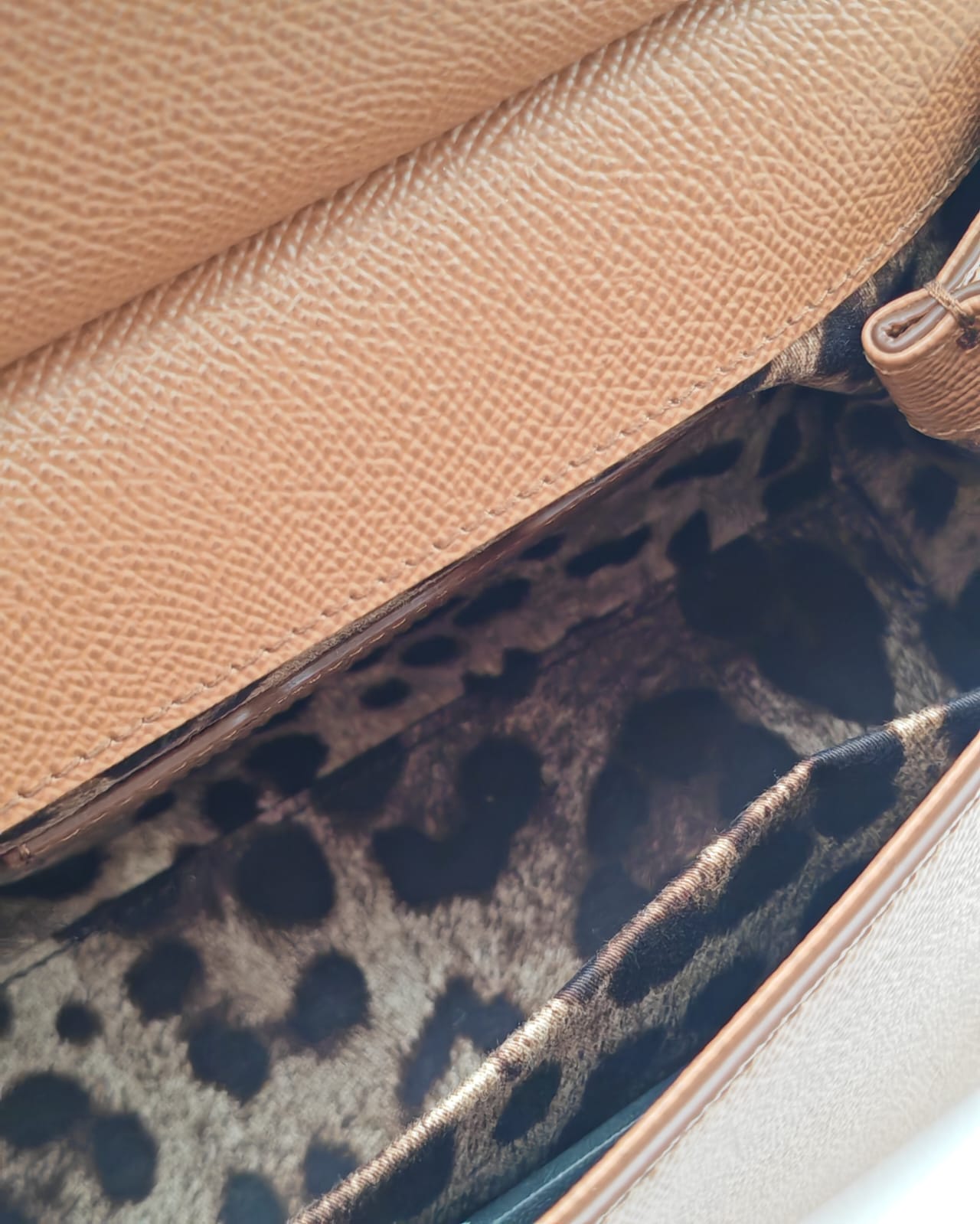 Dolce & Gabbana Medium Sicily Top Handle Bag – Brown Dauphine Calfskin