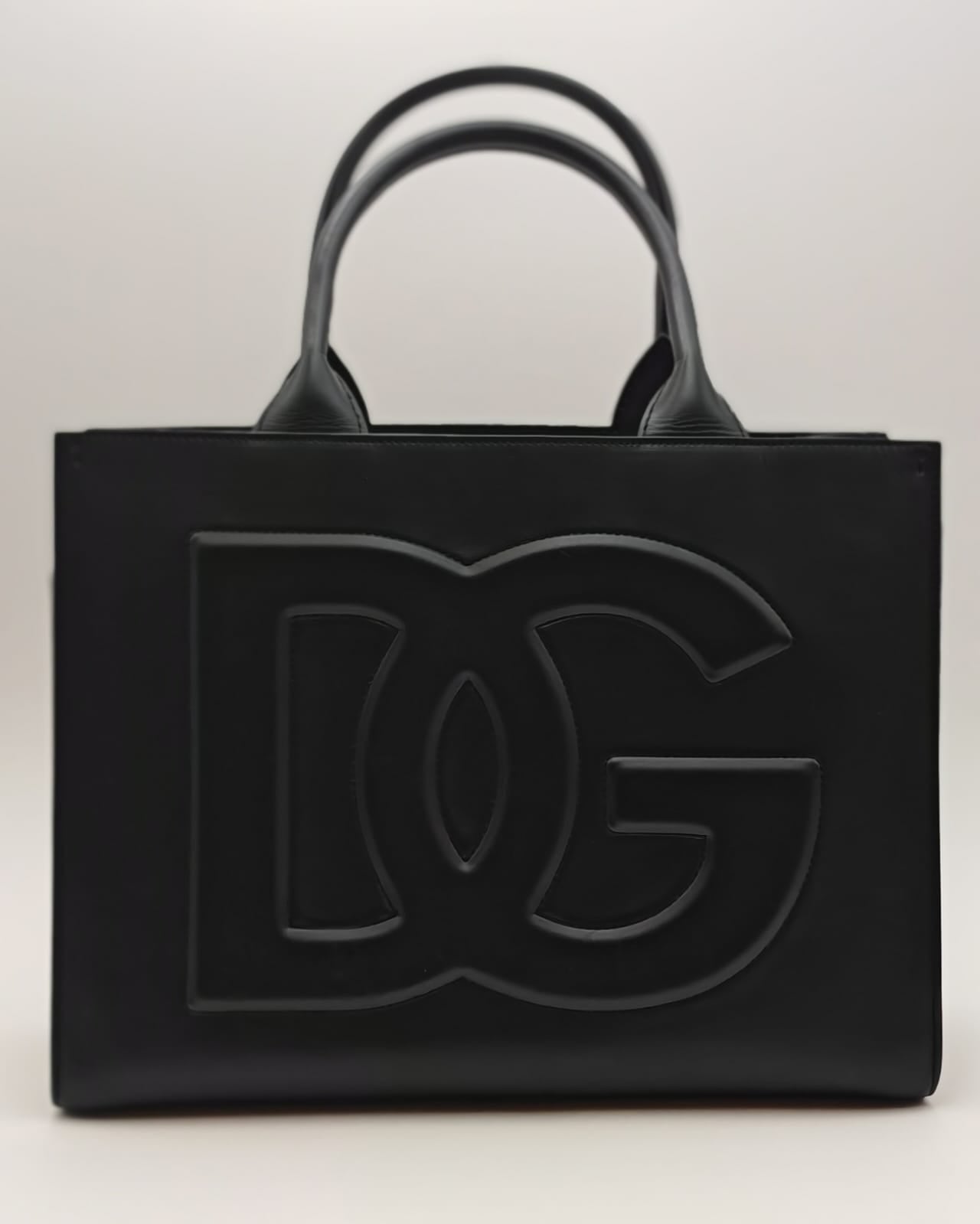 Dolce & Gabbana DG Daily Tote Bag – Black Leather
