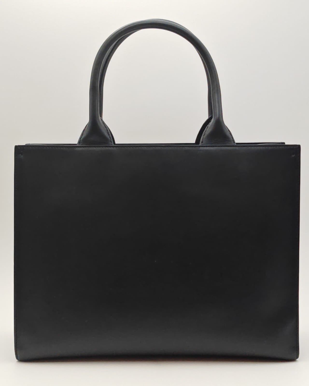 Dolce & Gabbana DG Daily Tote Bag – Black Leather