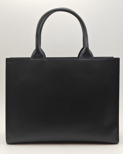 Dolce & Gabbana DG Daily Tote Bag – Black Leather