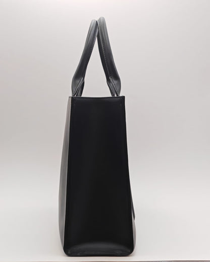 Dolce & Gabbana DG Daily Tote Bag – Black Leather