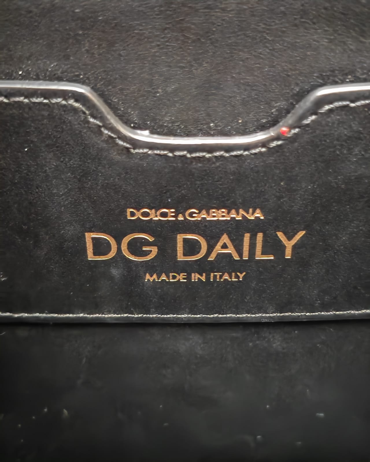 Dolce & Gabbana DG Daily Tote Bag – Black Leather