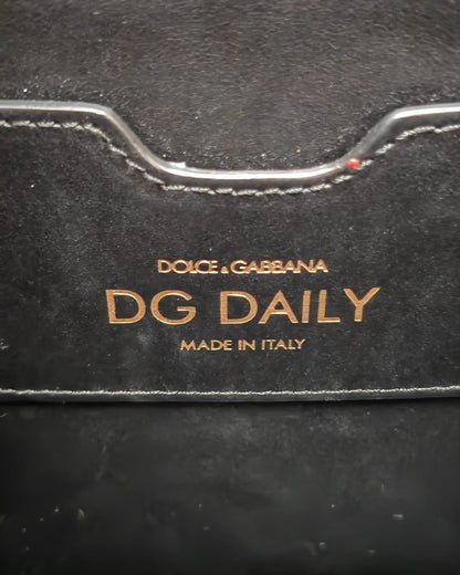 Dolce & Gabbana DG Daily Tote Bag – Black Leather