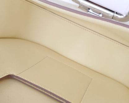 Hermès Della Cavalleria Mini II 18 Jaune Milton Epsom with Palladium Hardware – New