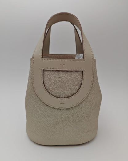Hermès In-The-Loop 18 Bag – Beton Clemence Leather with Gold Hardware