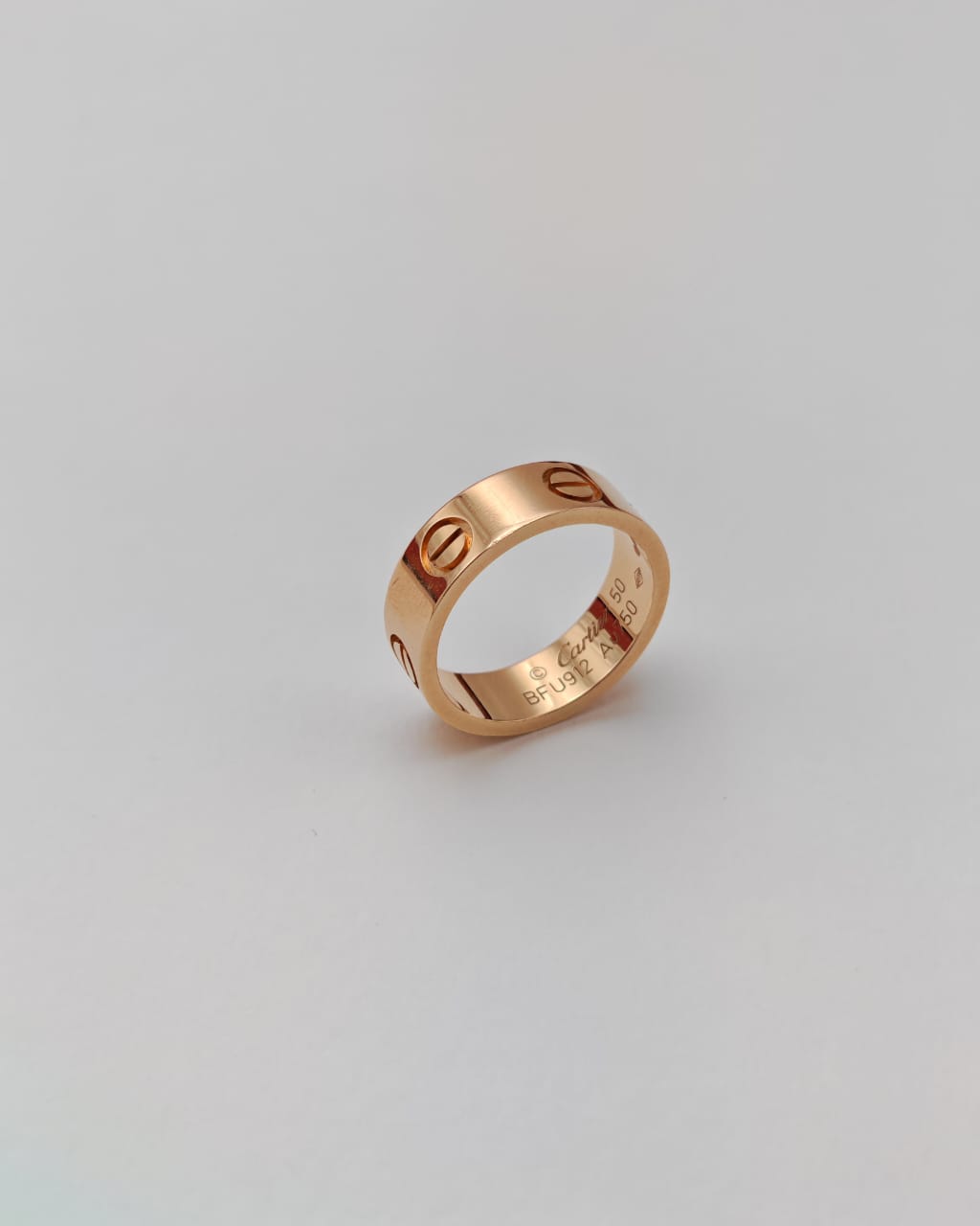 Cartier Love Ring – 18K Yellow Gold (Size 50)