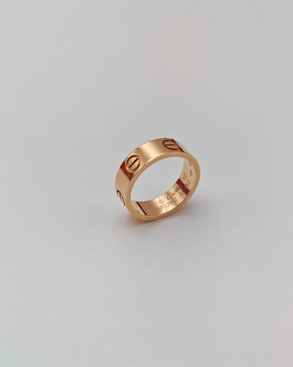 Cartier Love Ring – 18K Yellow Gold (Size 50)