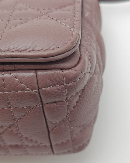 Christian Dior Caro Small Bag – Mauve Grained Calfskin
