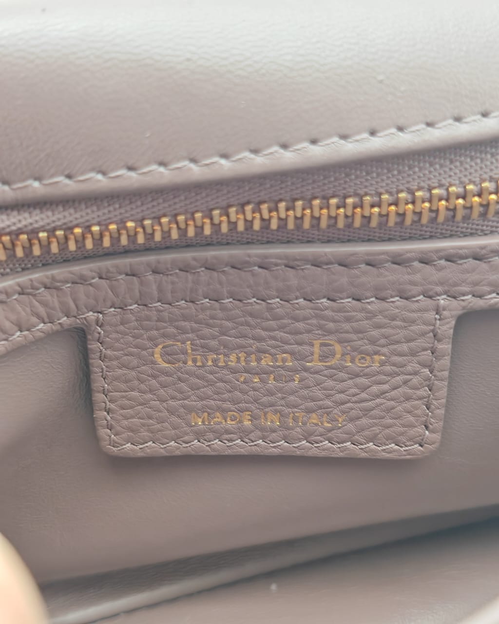 Christian Dior Caro Small Bag – Mauve Grained Calfskin