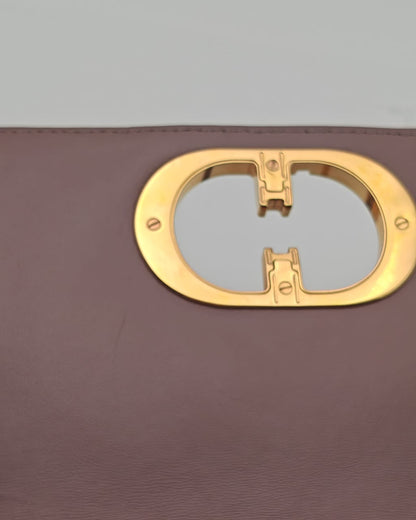 Christian Dior Caro Small Bag – Mauve Grained Calfskin