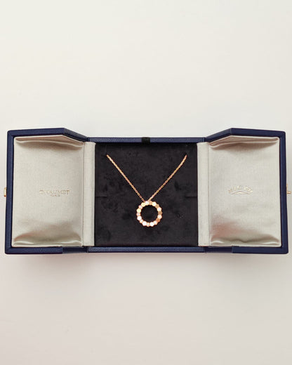 Chaumet Bee de  Medium Pendant – Rose Gold & Diamond