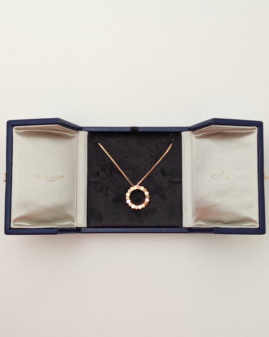 Chaumet Bee de  Medium Pendant – Rose Gold & Diamond
