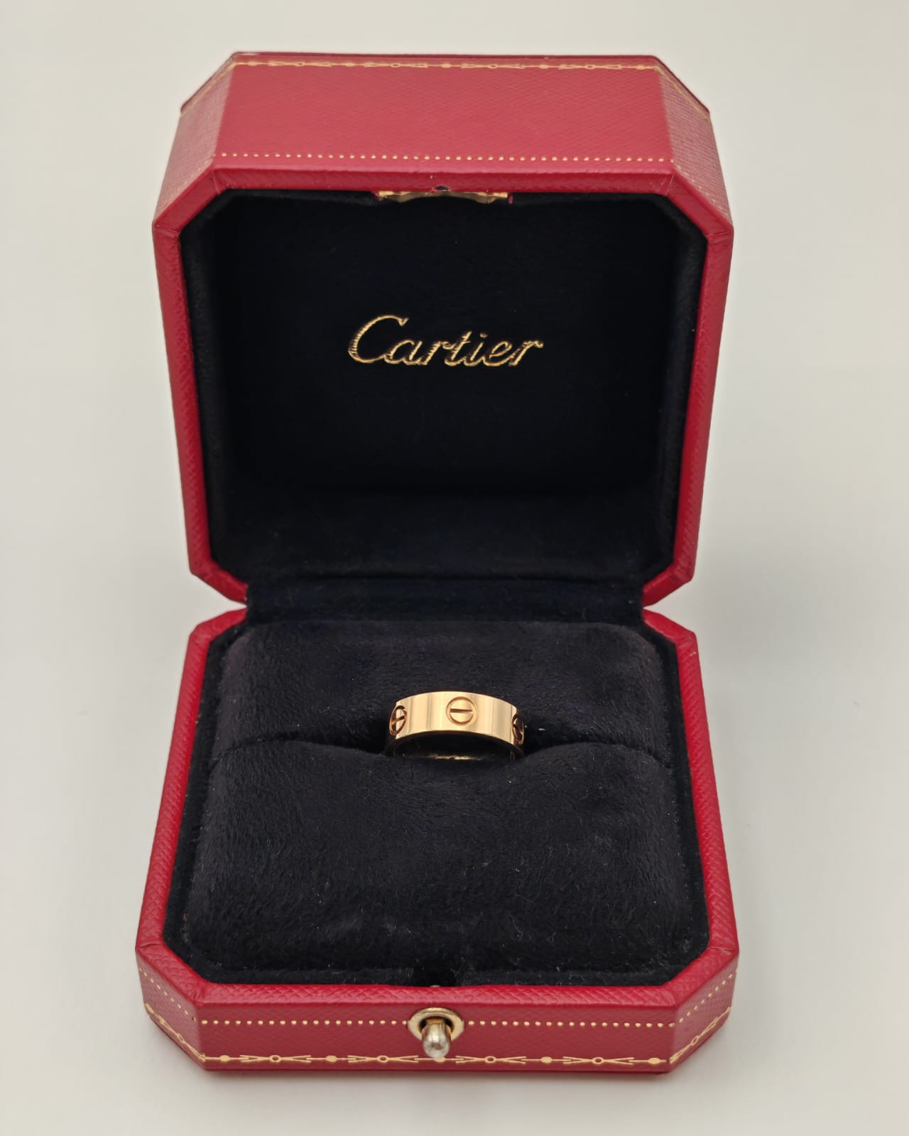 Cartier Love Ring – 18K Yellow Gold (Size 50)