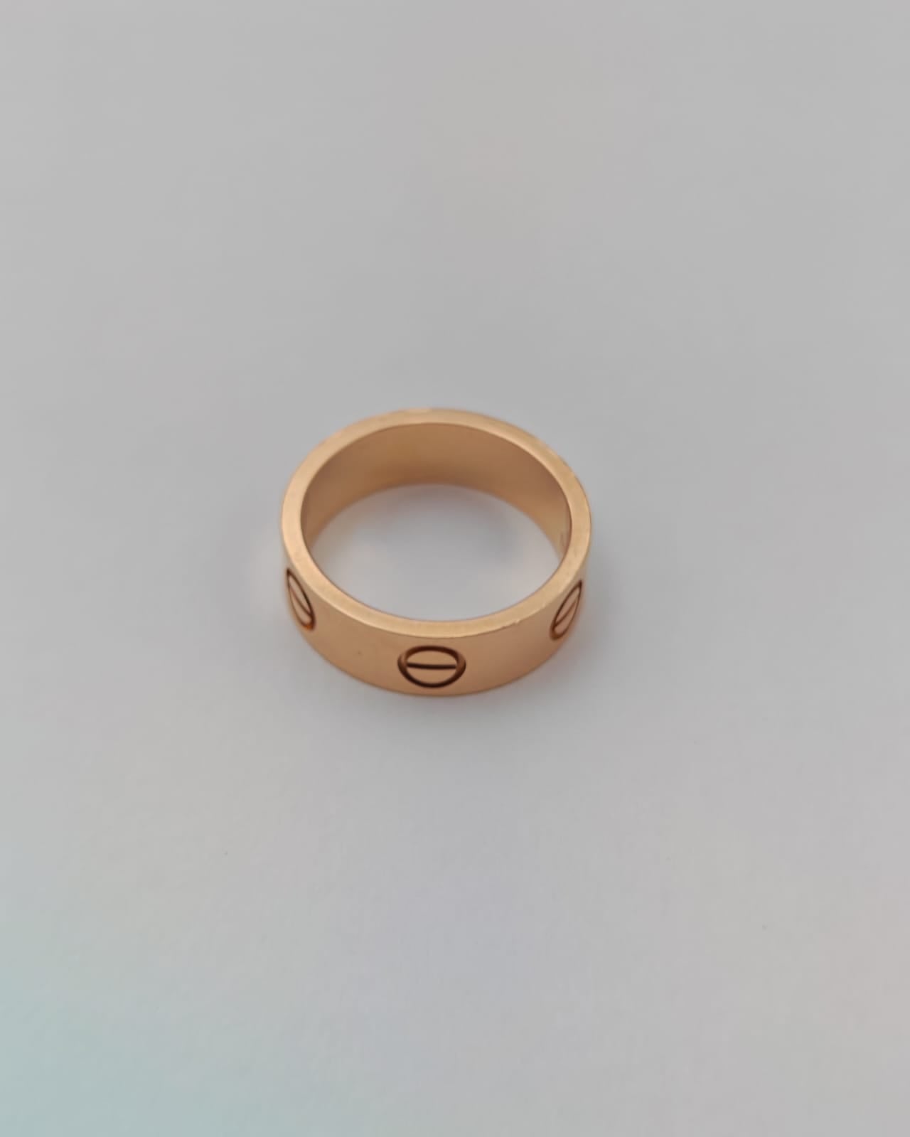 Cartier Love Ring – 18K Yellow Gold (Size 50)