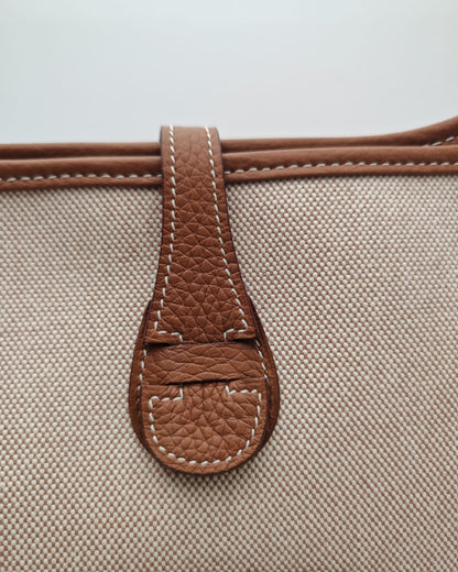 Hermès Evelyne III PM Bag – Toile H & Barenia Leather