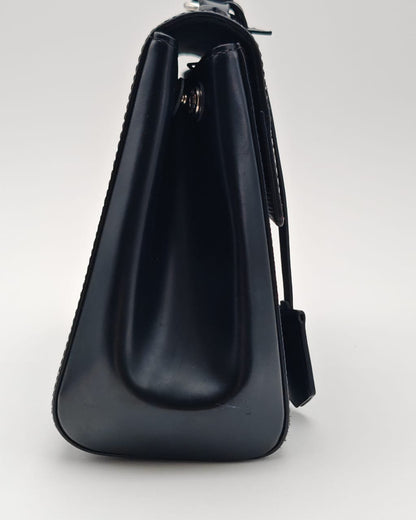 LOUIS VUITTON CLUNY BB BAG BLACK EPI LEATHER