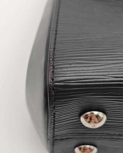 LOUIS VUITTON CLUNY BB BAG BLACK EPI LEATHER