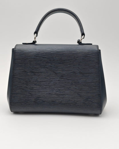 LOUIS VUITTON CLUNY BB BAG BLACK EPI LEATHER